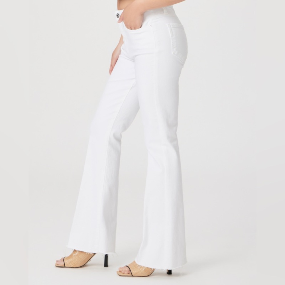 *Anthropologie* Paige High Rise Laurel Canyon Petite Bootcut Jeans - Picture 3 of 13